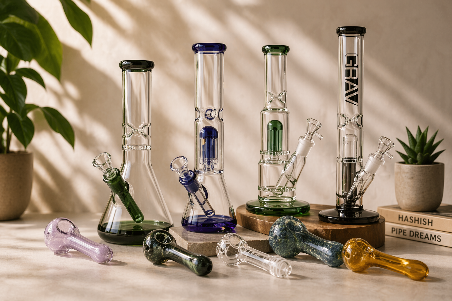 Glass Bongs & Pipes